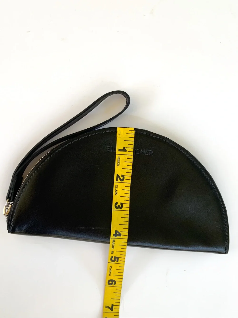 Eileen Fisher Black Zip Pouch